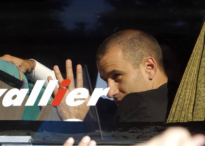 Il saluto di Rodrigo Palacio. Reuters